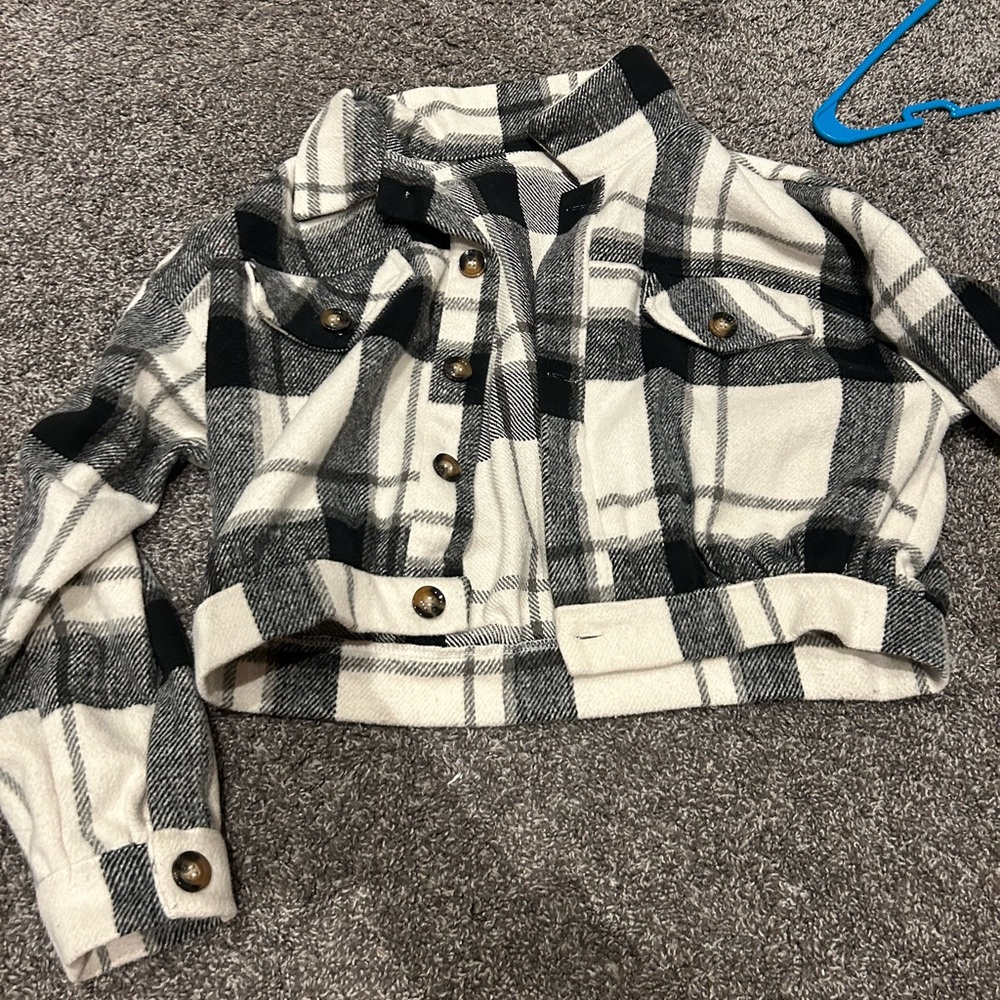 Flannel cropped